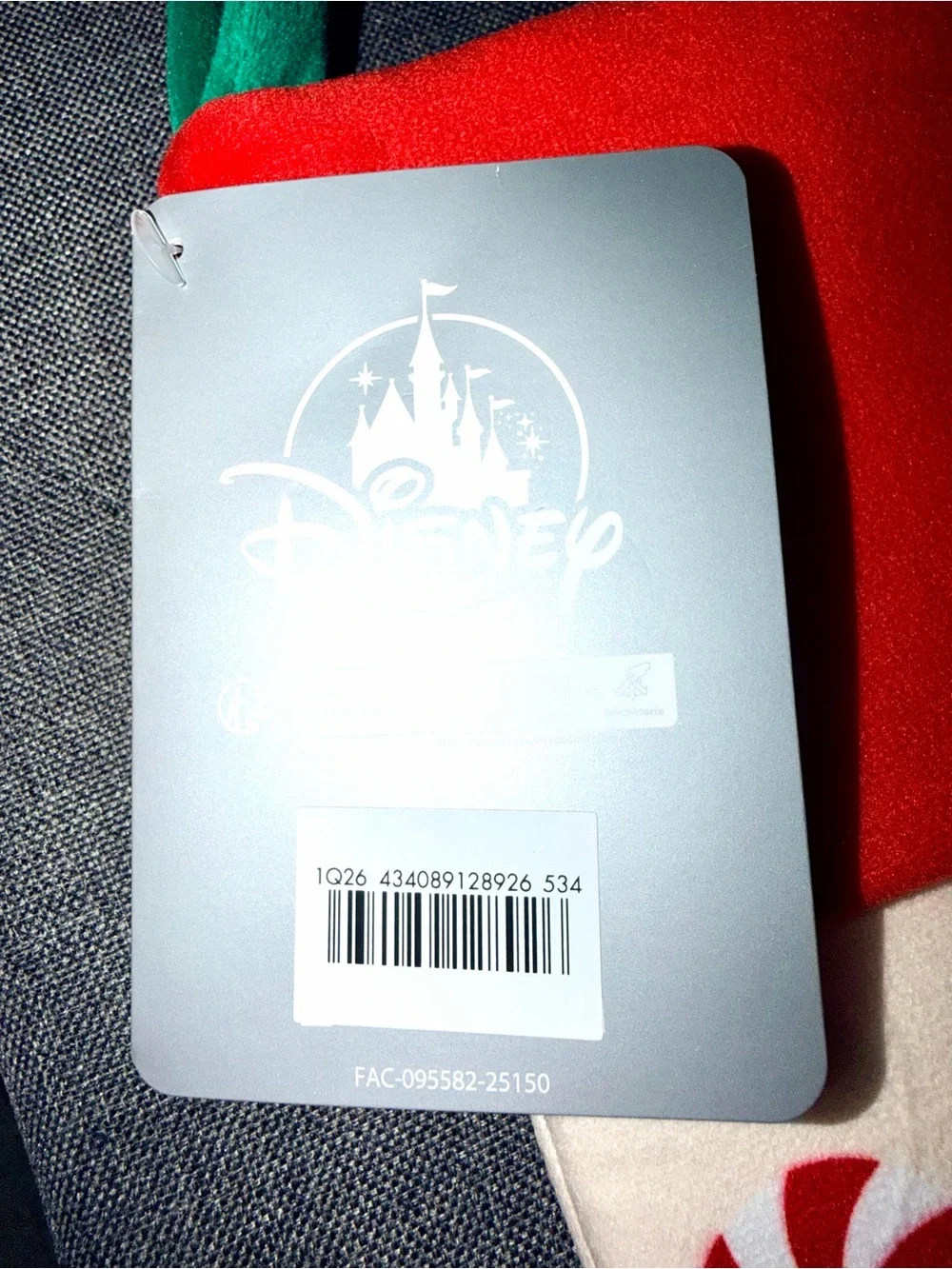 New Original Disney Store My First Christmas Stoking